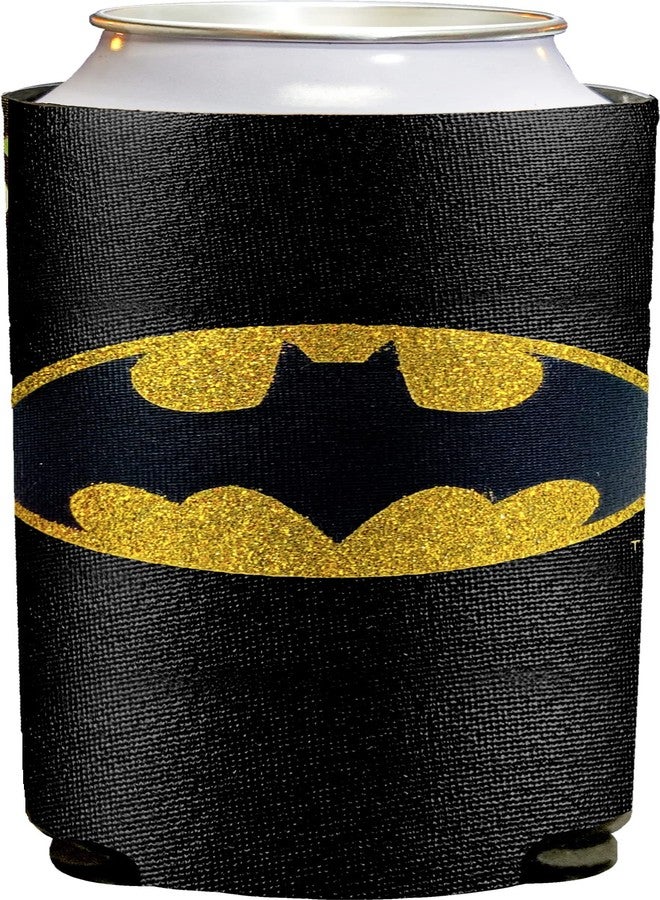 سبونتيكس - حافظة مشروبات رفيعة من النيوبرين - حافظة مشروبات رفيعة - تحافظ على برودة المشروبات لفترة أطول - حافظة مشروبات رفيعة بتصميم باتمان - Image 1