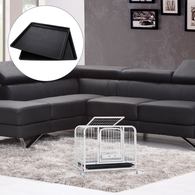 4 Pcs Pet Pet Trays Trays Household Pet Cage Accessories - Image 2