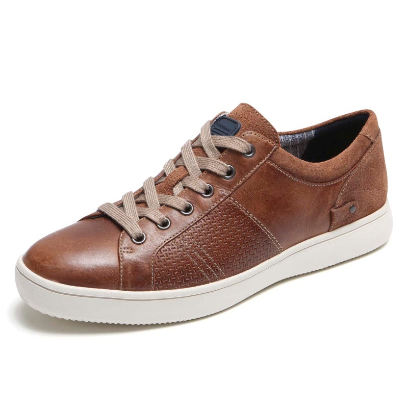 Rockport Men's Colle Tie Shoe, tan, 15 W US - Image 1
