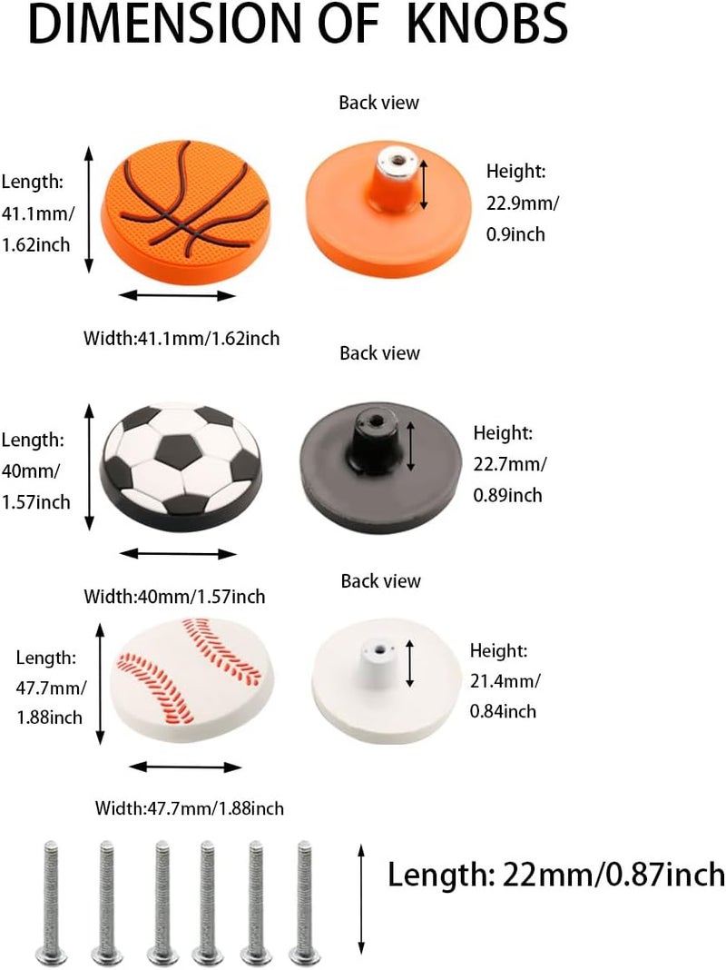 Skyscraper Soft Rubber Cartoon Shape Knobs for Kids Girls Boys Cabinet Handle pulls Drawer Knobs for Kids Room Cabinets Closets Toy Organizer Box Bookcase 6pcs/Set (Mix E) - Image 2