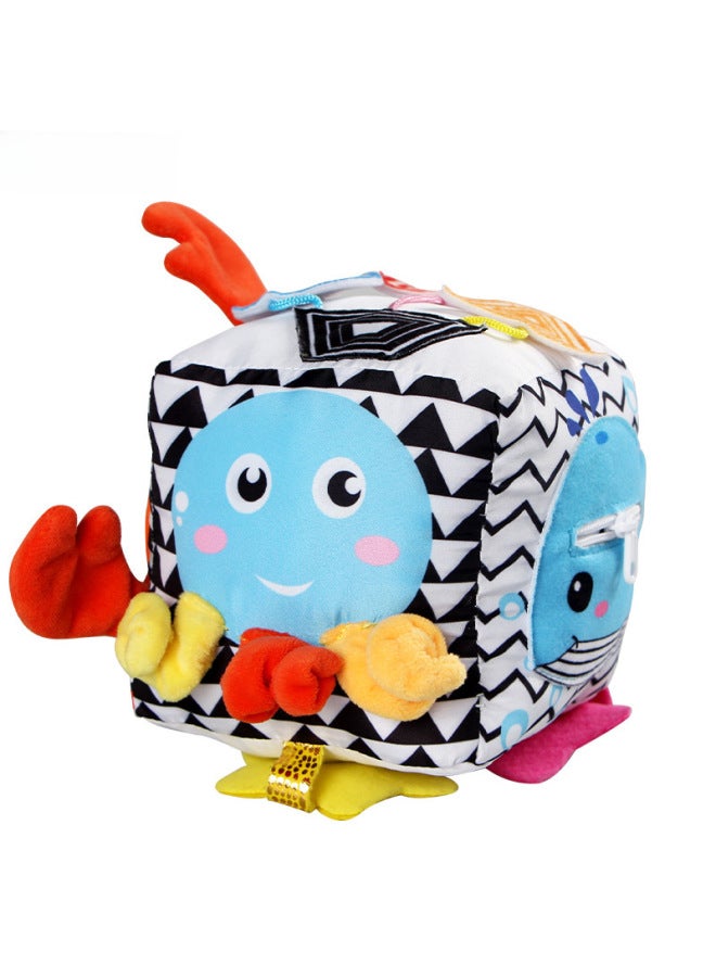 Aipinqi Crab Rubik's Cube Baby Teaching Aids Baby Early Teaching Dressing Toys Baby Enlightenment Dice In Stock-Color:crab Style-Specifications:15*15cm  - Image 3