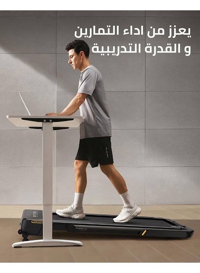 فيتنس ورلد - جهاز سير الجري بقوة 3 حصان يتحمل وزن 120 كيلو يعمل بالهدرليكق ابل للطي 3 مستويات انحدار تلقائي مع جهاز تحكم عن بعد - Image 1