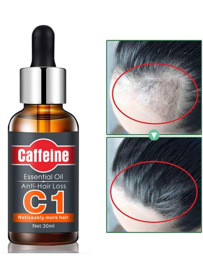 Caffeine - C1 Anti Hair Loss Essential Oil For Men & Women 30 ML - Image 1