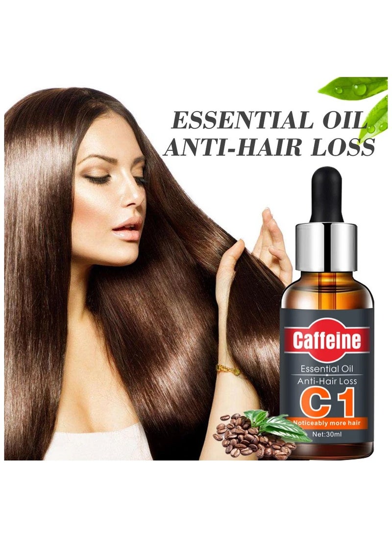 Caffeine - C1 Anti Hair Loss Essential Oil For Men & Women 30 ML - Image 1