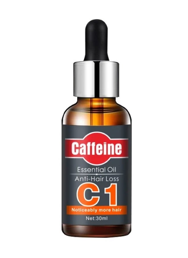 Caffeine C1 Anti Hair Loss Essential Oil For Men & Women 30 ML  - Image 3
