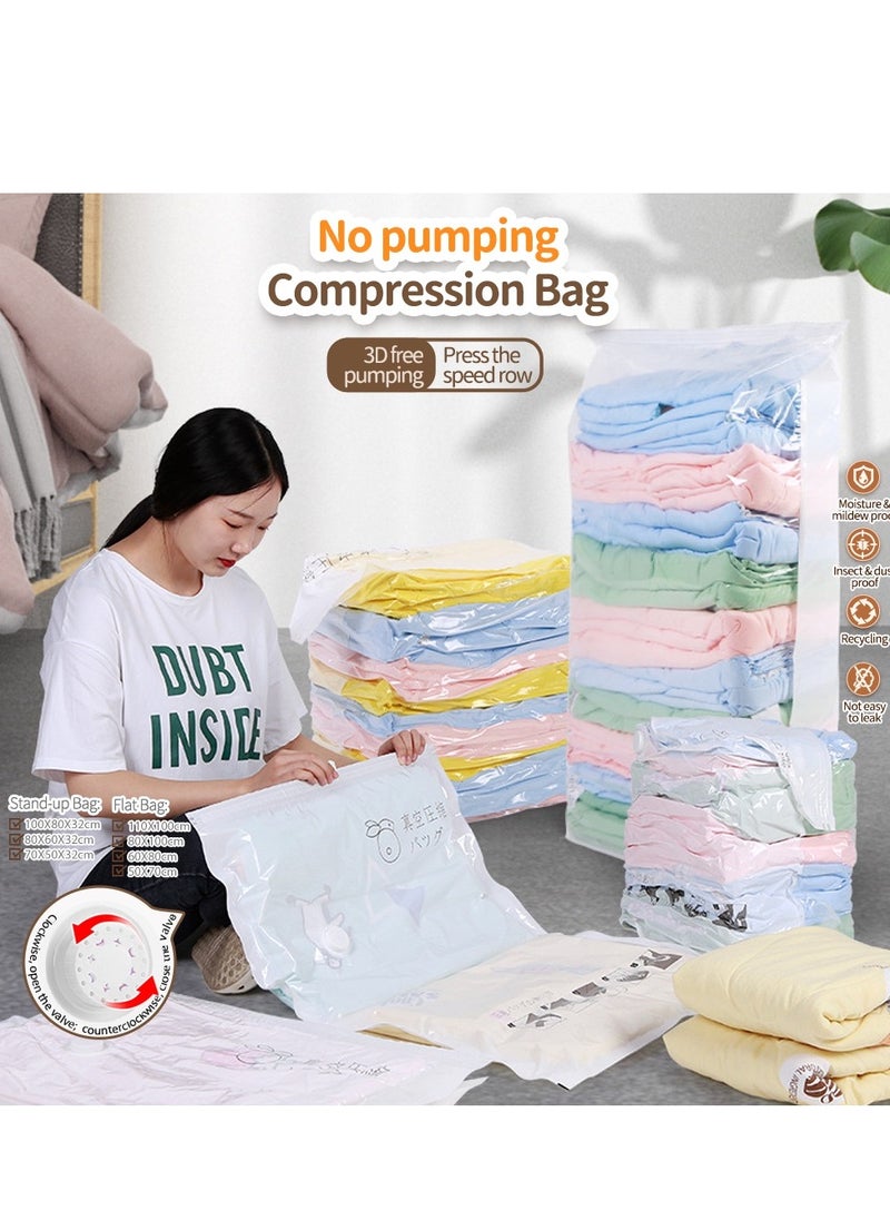 Vacuum Storage Bag, Super Strong Seal, Large Capacity for Home Use, Moisture-Proof, Mildew-Proof and Insect-Proof, Travel Storage Artifact