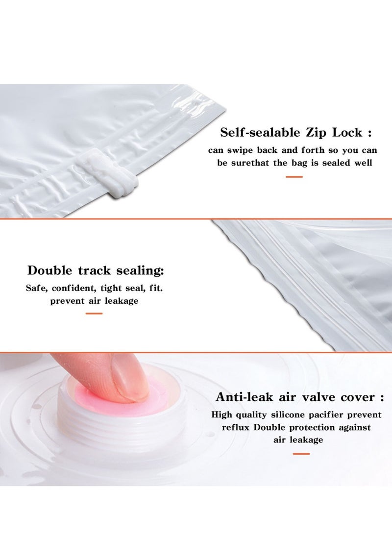 Vacuum Storage Bag, Super Strong Seal, Large Capacity for Home Use, Moisture-Proof, Mildew-Proof and Insect-Proof, Travel Storage Artifact