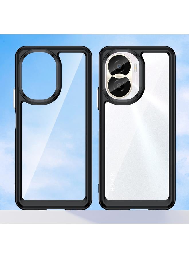 اس-توب جراب لهاتف Honor X40i من سلسلة ملونة من الأكريليك + جراب هاتف TPU - Image 2