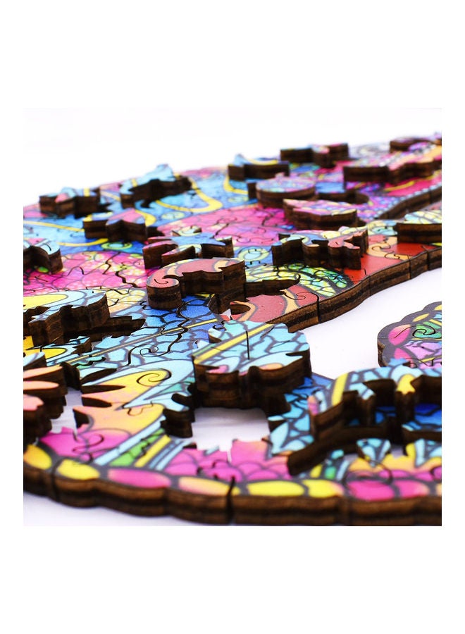 XiuWoo 100-Piece Animal Shaped Wooden Jigsaw Puzzle Set - Image 4