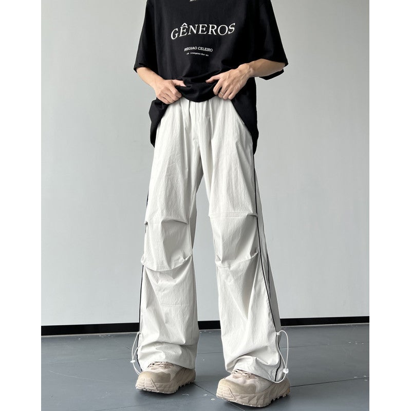 High Street Assault Paratrooper Pants Men's 2025 Spring and Summer New American Stripesd Quick-Drying Workwear Sports Casual  Pants