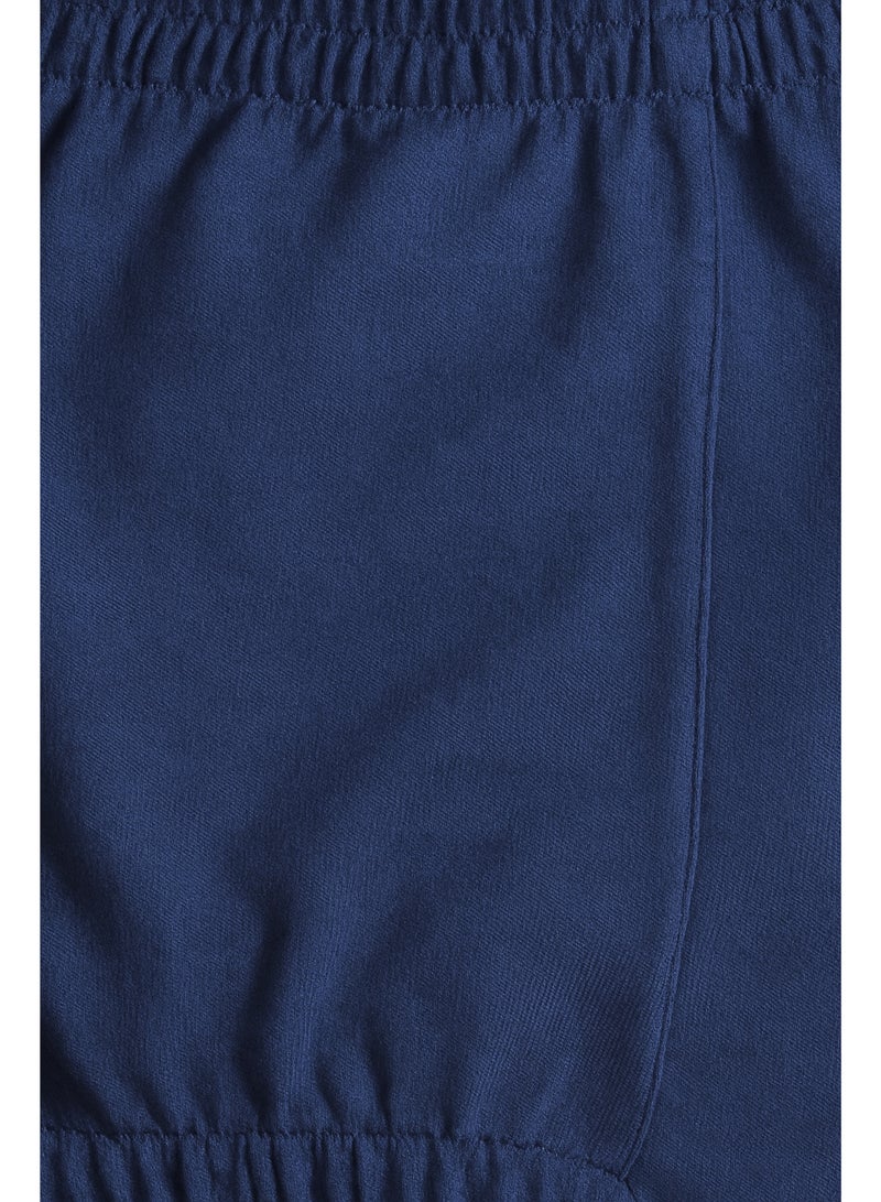 Tango Button Shorts (Solid) Charcoal Blue - Image 5