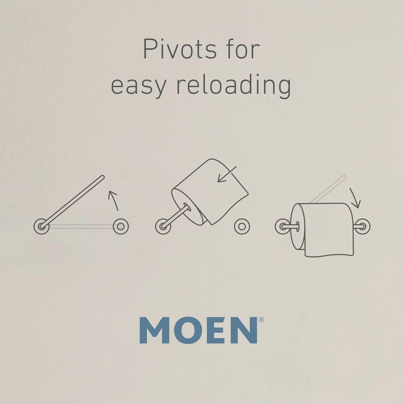 MOEN MOEN Banbury 3Piece Bath Accessory Kit in Brushed Nickel  - Image 4