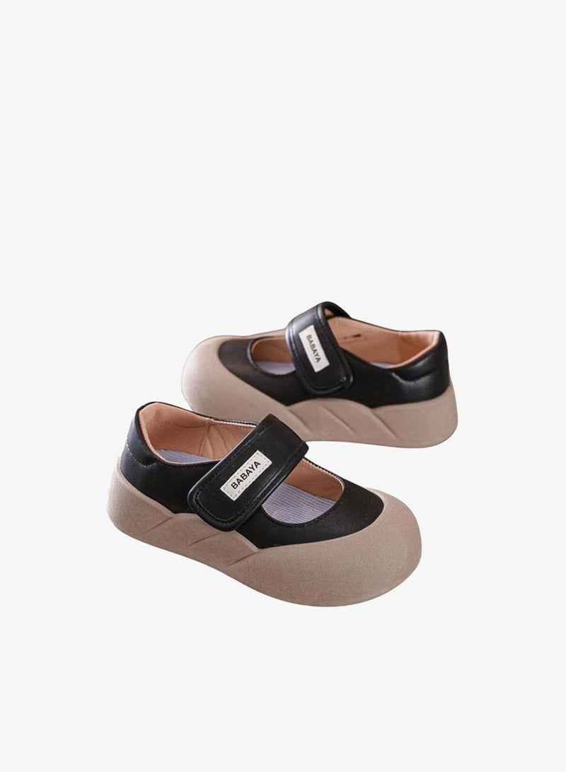 Babaya Girls Mary Jane Shoes with Velcro Strap - Image 1