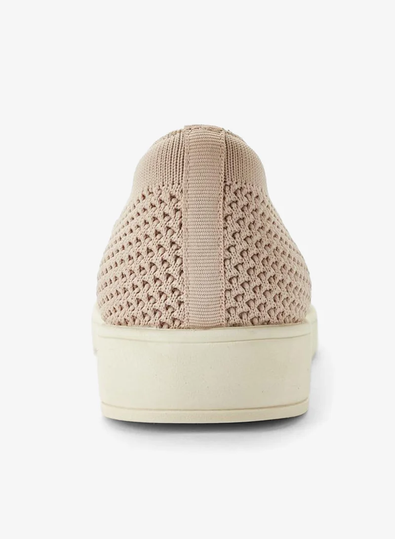 Le Confort BEIGE Le Confort Flyknit Slip On Shoe for Women | Best Price UAE