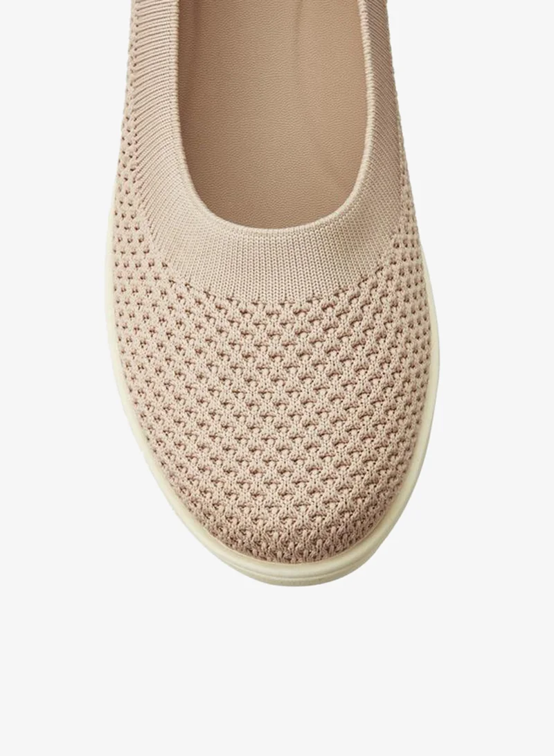 Le Confort BEIGE Le Confort Flyknit Slip On Shoe for Women | Best Price UAE