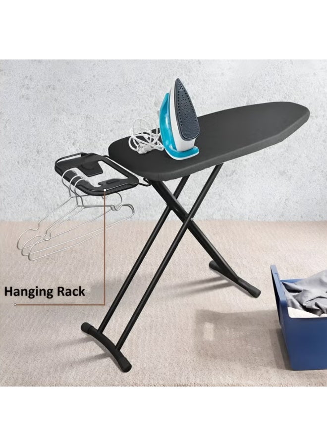 لوحة إكمال قابلة للطي مع خطايات 110X30cm ، رف بخار الملابس للاستخدام المنزلي - Image 5