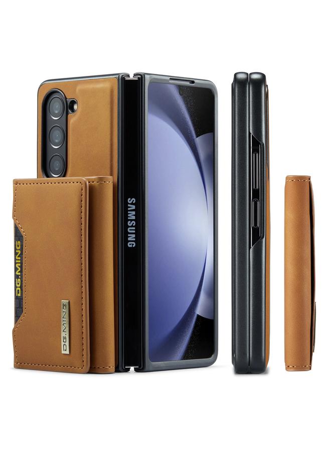 Dg Ming Case For Samsung Galaxy Z Fold5 M2 Series 3-Fold Multi Card Bag + Magnetic Phone Case - Image 2