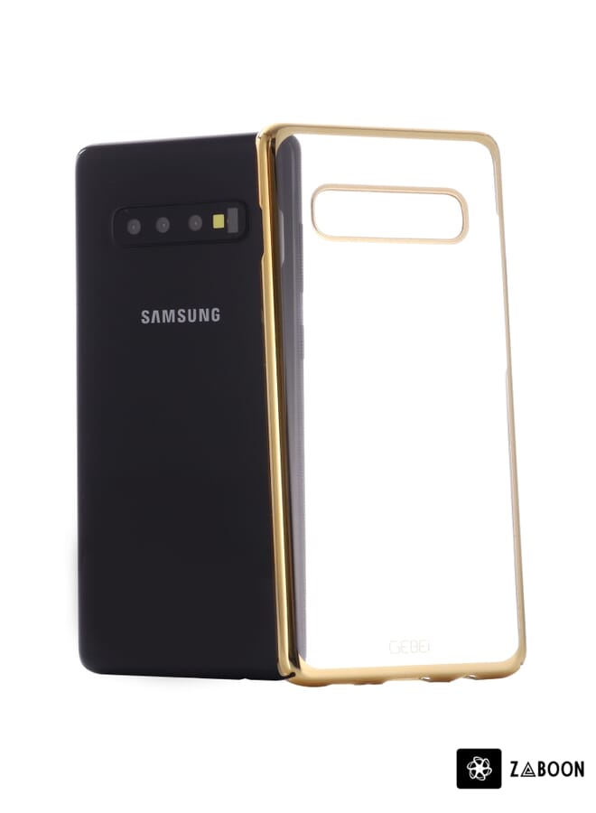 Zaboon Protective Case For Galaxy S10+ GEBEI Shockproof  Plating PC Protective Case - Image 3