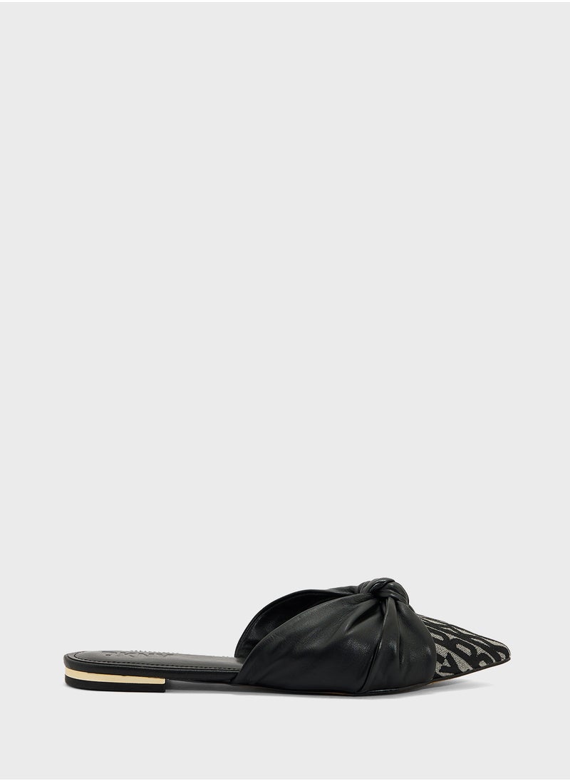 DKNY Monogram Detailed Mules  - Image 1