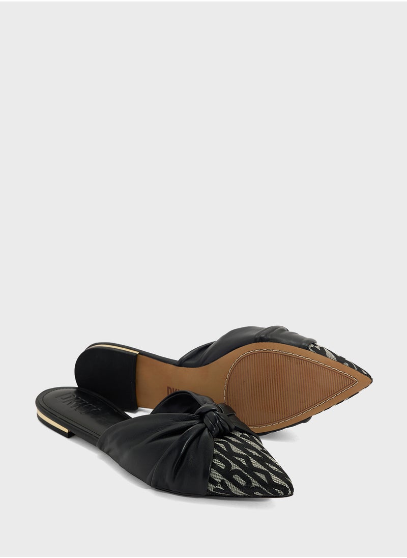DKNY Monogram Detailed Mules  - Image 3