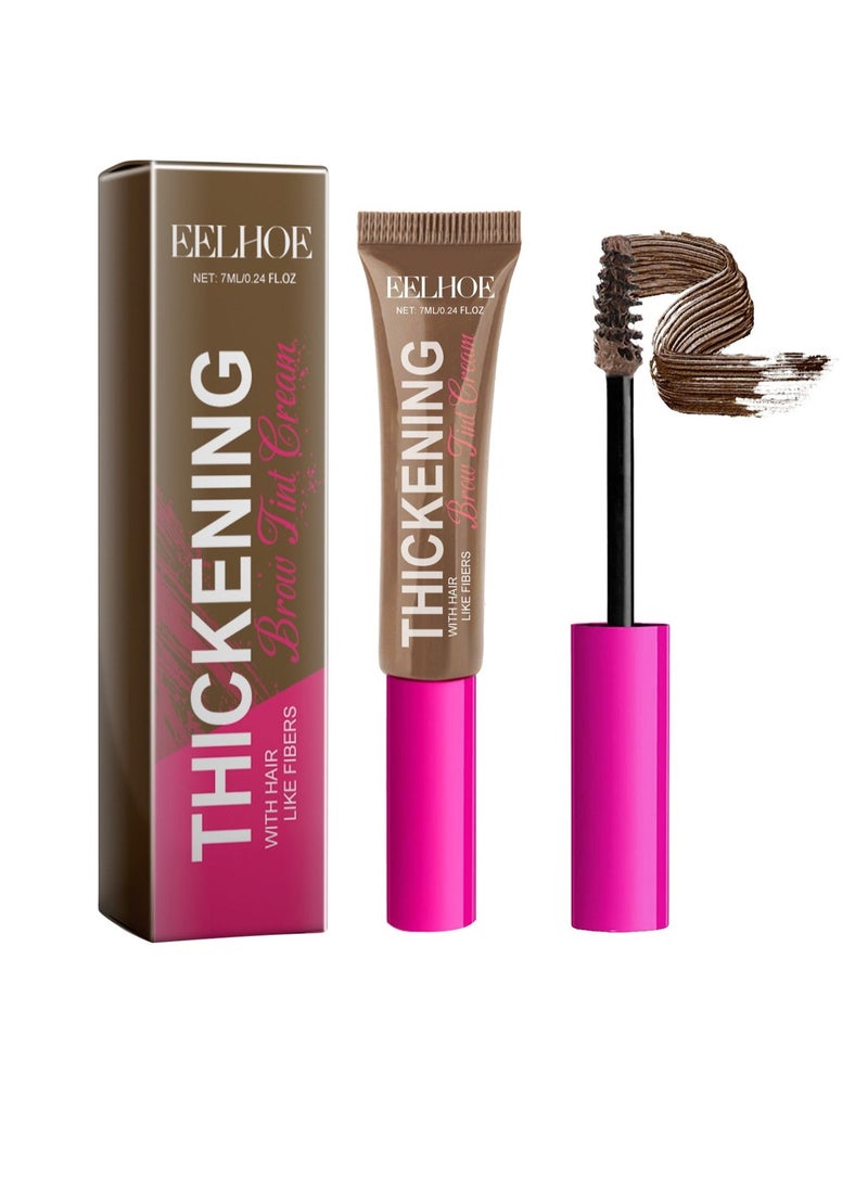 EELHOE natural long-lasting waterproof fiber eyebrow cream 7ml - Image 1