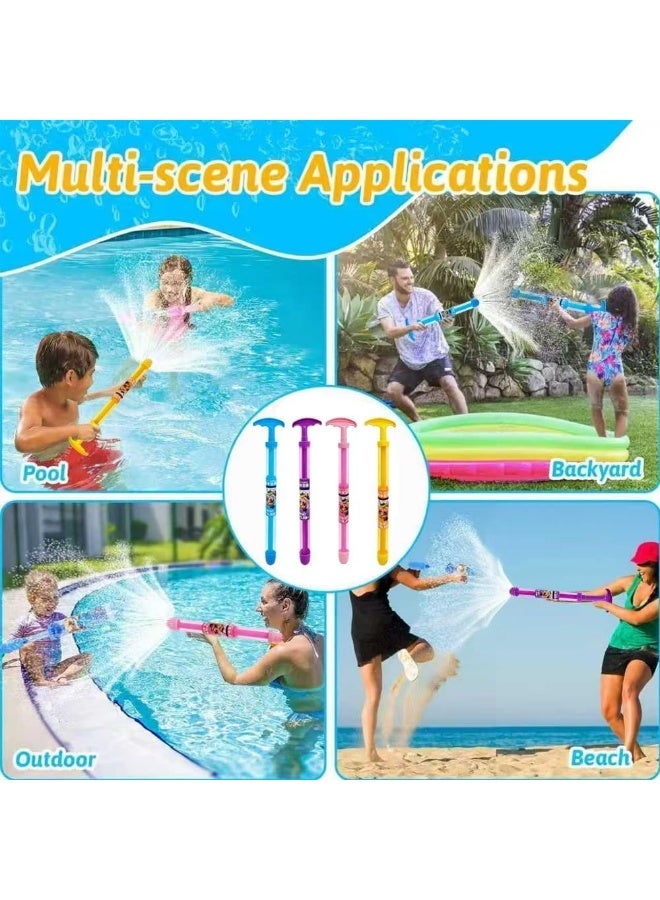 Water gun or spray pump for kids – Fun summer beach and pool toys (multi-colored) - Image 4