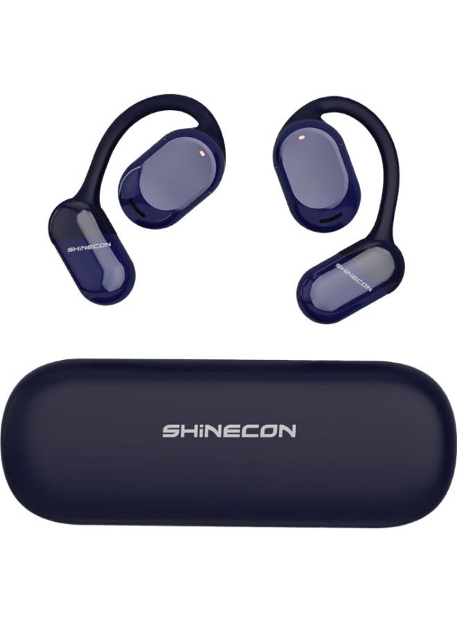 Shinecon Qh-010 Open-Style Bluetooth Headphones, Over-Ear Non-In Sports Earphones For Running And Cycling, Noise Reduction, Anti-Noise, High Sound Quality - Image 1
