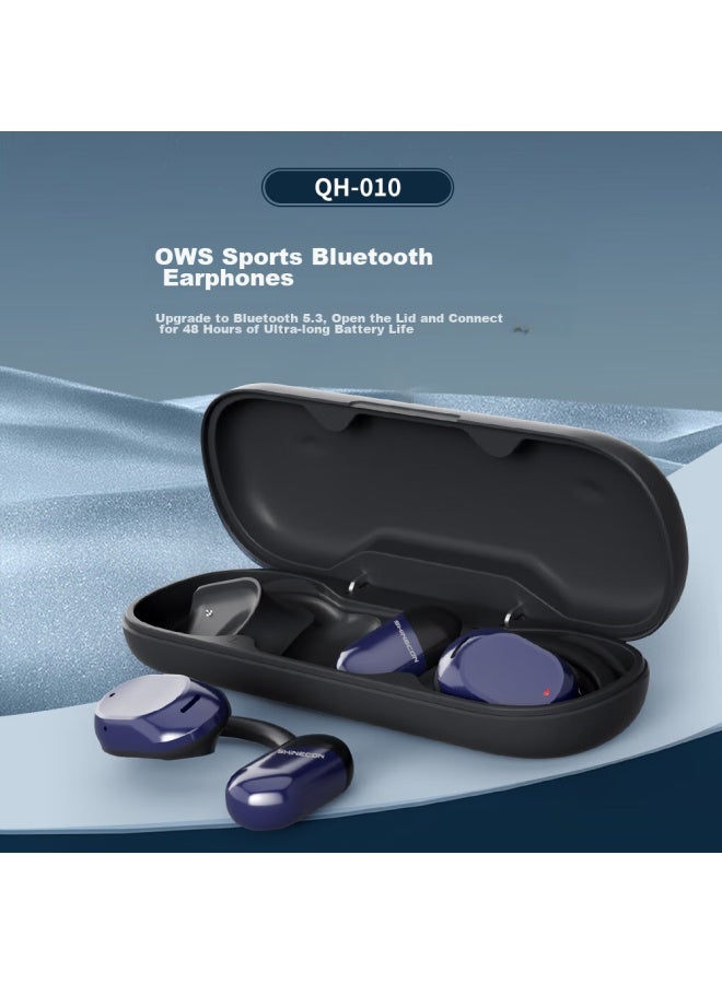 Shinecon Qh-010 Open-style Bluetooth Headphones, Over-ear Non-in Sports Earphones For Running And Cycling, Noise Reduction, Anti-noise, High Sound Quality - Image 2