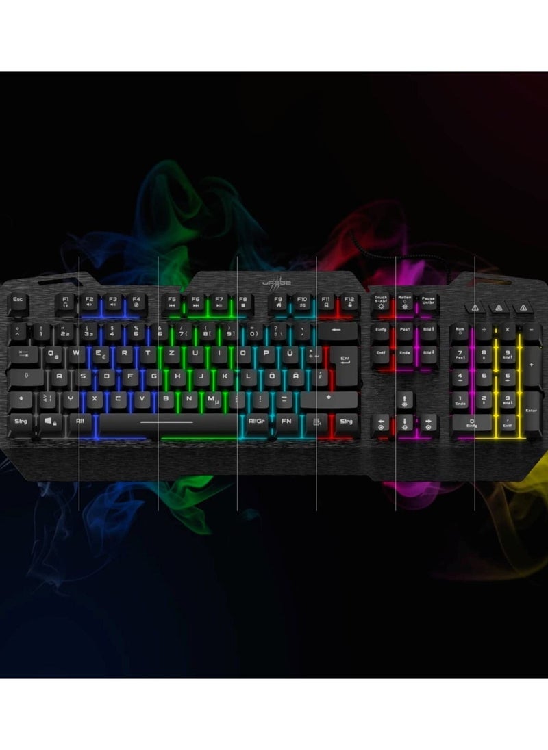 uRage - uRage Exodus 450 Mechanical Gaming Keyboard - PC Gaming Keyboard and Backlit Keyboard For Gaming - Image 1