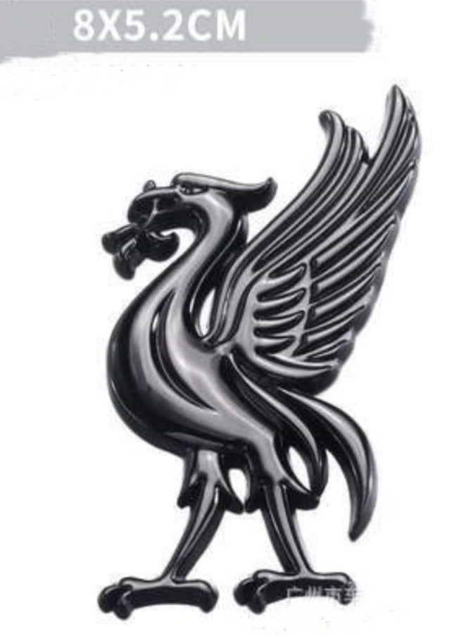 EBMINI Phoenix 3D Metal Car Sticker Car Body Decoration 