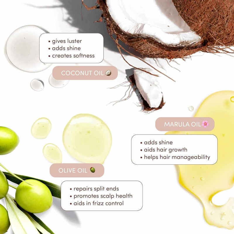 Mizani جيل ميزاني True Textures للتجعيد واللف خالي من البارابين والسيليكون - يوفر ملمسًا قابلًا للمس مع زيت جوز الهند، للشعر المجعد - Image 3