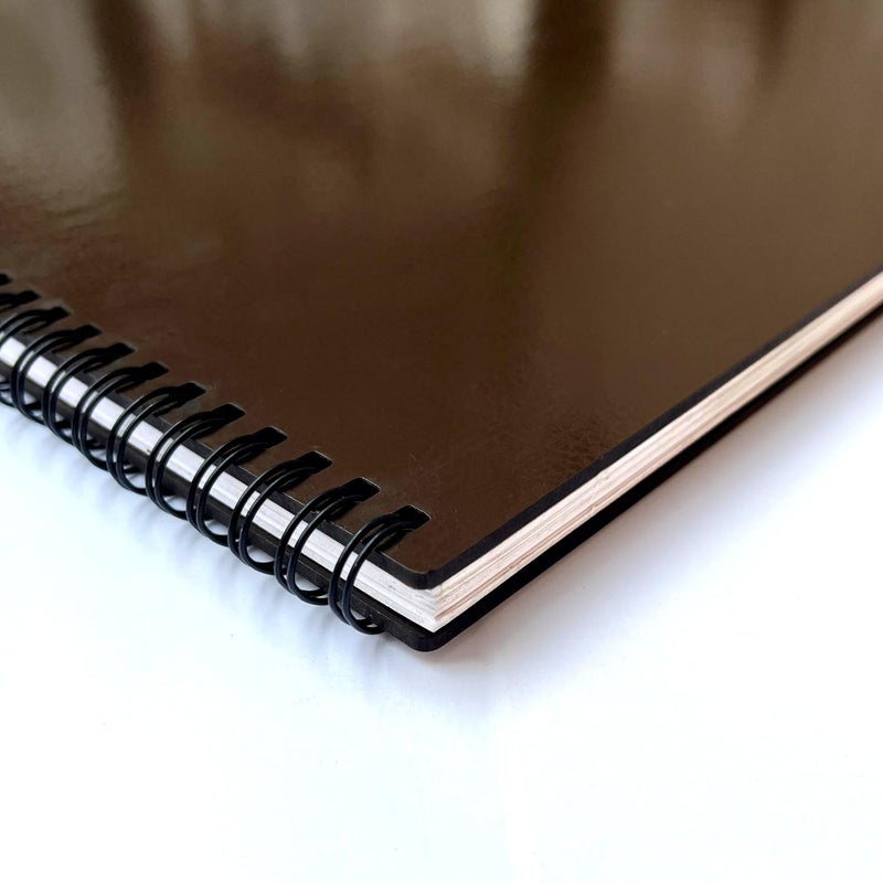 Tinywalk Drawing Book A3 (Set of 3) (50 Sheets/100 Pages - 120 GSM Paper - Wooden Cover) Drawing Pad for Children Doodle Book for School - Image 3