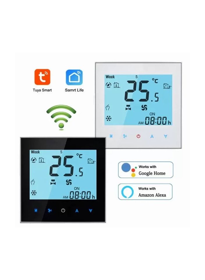 Touch Screen WIFI Thermostat Regulator Temperature for Fan Coil Unit 220V - Image 2