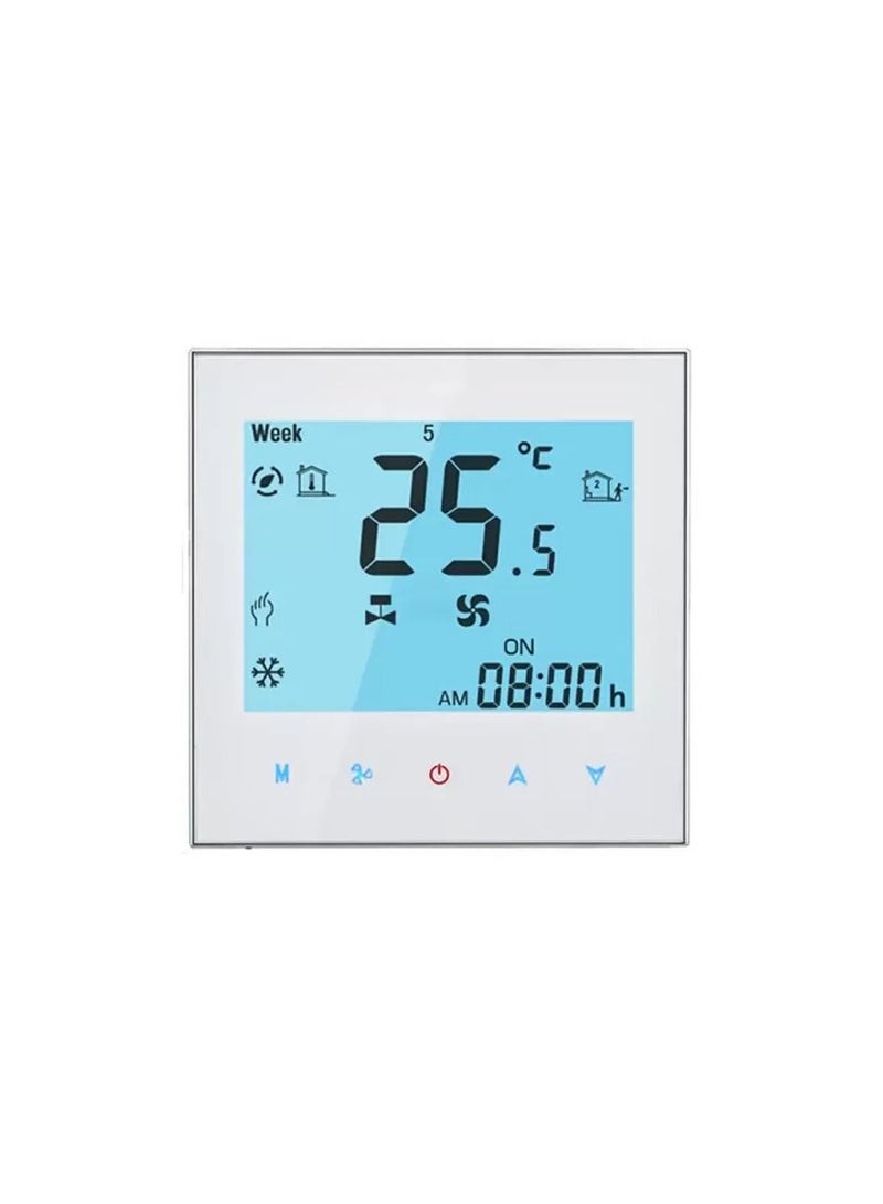 Touch Screen WIFI Thermostat Regulator Temperature for Fan Coil Unit 220V - Image 1