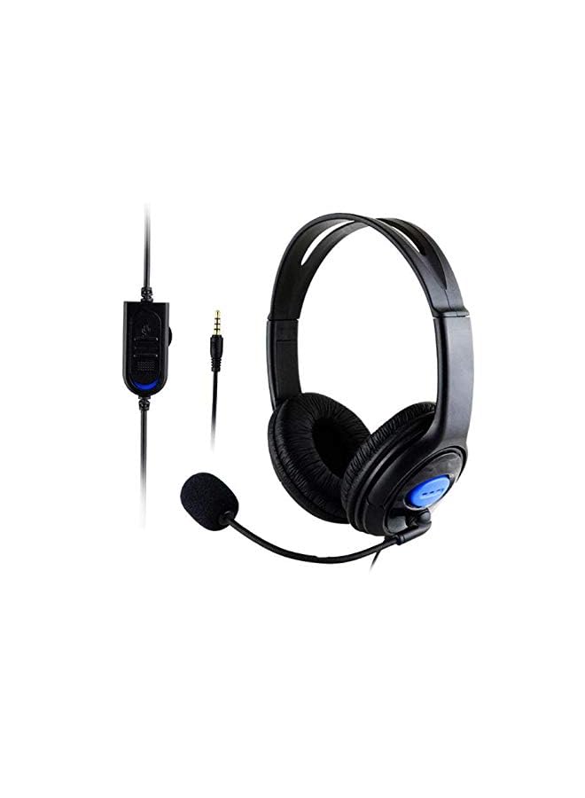 Gaming Headset 3.5Mm Wired Headband Folding Stereo Bass Headset For Pc Ps4 Games Music Headphones  - Image 1