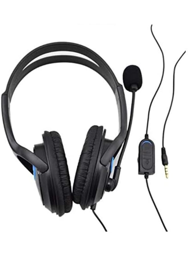 Gaming Headset 3.5Mm Wired Headband Folding Stereo Bass Headset For Pc Ps4 Games Music Headphones  - Image 3
