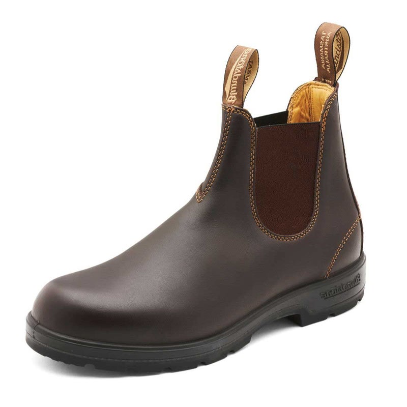 Blundstone 550 Unisex Classic Series Chelsea Boot for Men and Women with Shock Absorption and Premium Water Resistant Leather Walnut Brown 115 US Men 135 US Women 105 AU