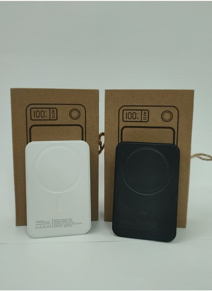 Wireless Powerbank with Magsafe 10,000mAh Capacity (Black)