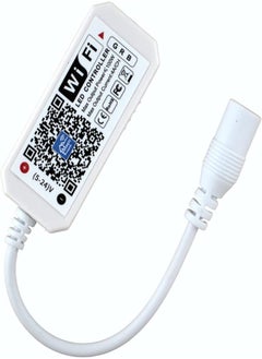 Generic 12V to 24V WiFi Smart Phone APP Controller RGB Multicolor LED Light Controller 