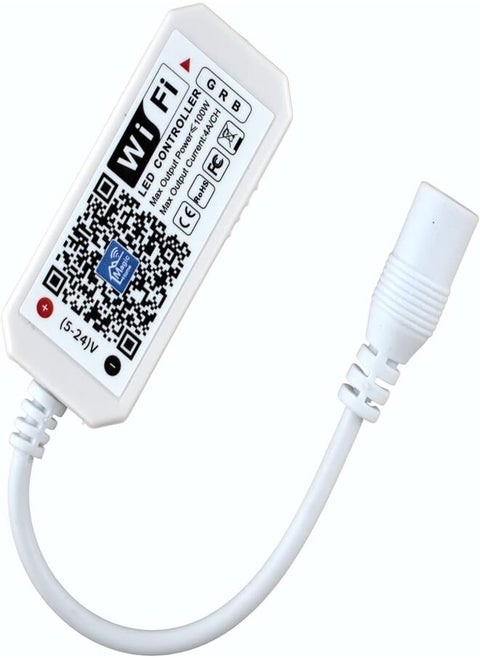12V to 24V WiFi Smart Phone APP Controller RGB Multicolor LED Light Controller