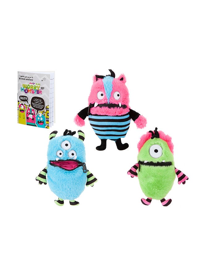 worry_monster Rabbit Fur Soft Plush Toy - Assorted  - Image 1