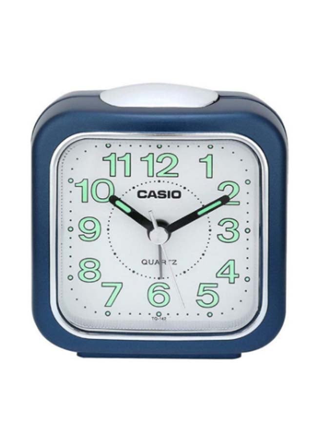 Analog Alarm Clock White/Blue