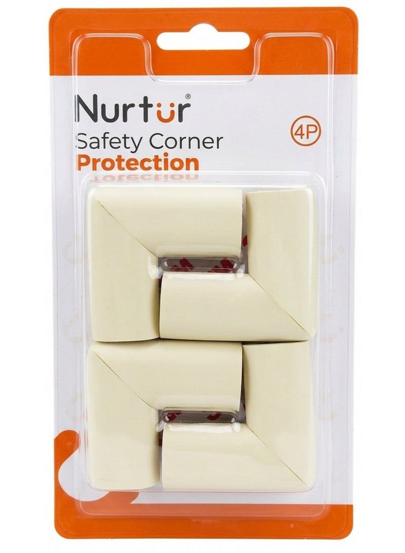 Nurtur Child Safety Corner Protection Foam Table Corner Guards Set 4 Pcs - Image 1
