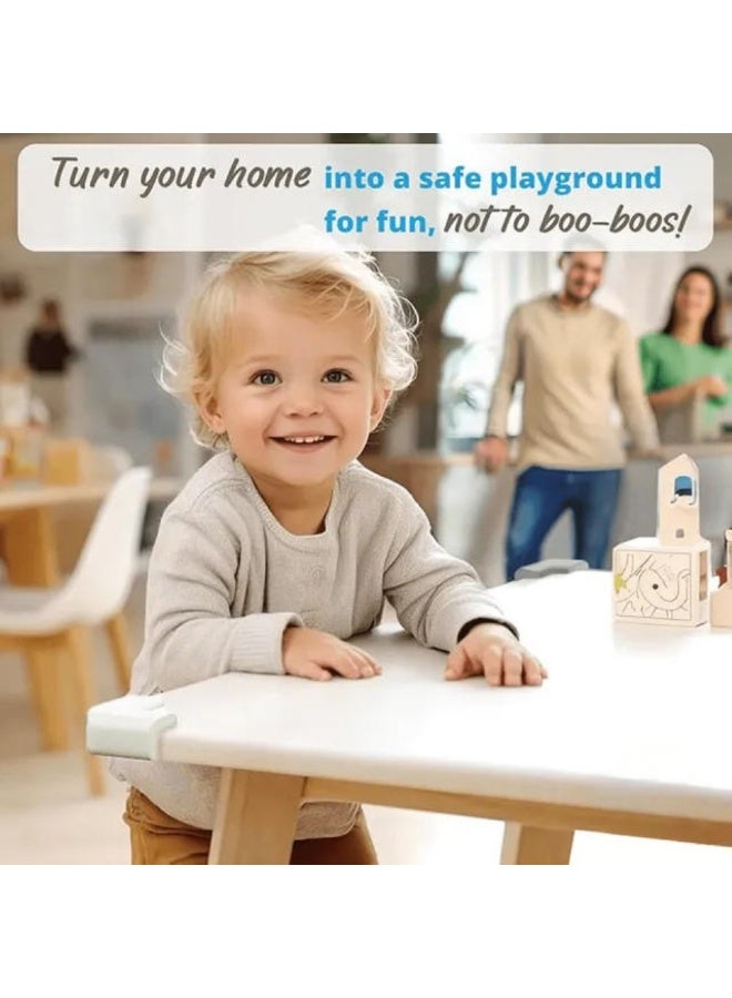 Nurtur Child Safety Corner Protection Foam Table Corner Guards Set 4 Pcs - Image 3
