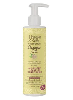 Vegan Sesame Oil All-In-One Nutrient Leave-In-Conditioner with Saw Palmetto And Macadamia Oil 237 ML