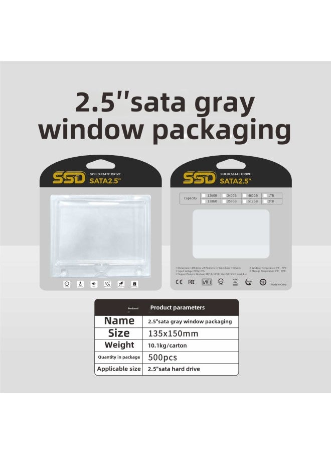 Direct SSD Packaging Box SATA2.5 SSD M.2 Neutral Universal Packaging Box-Color:Black M.2 Packing With Blister-Capacity:Universal  - Image 5