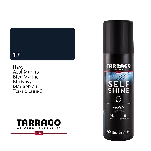 Tarrago Instant Shine Liquid Shoe Polish- Self Shine with Applicator- 75mL - Navy Blue #17 - Image 2