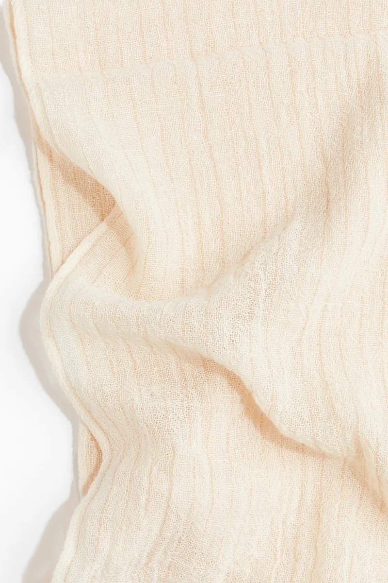 اتش اند ام شال من مزيج الكتان