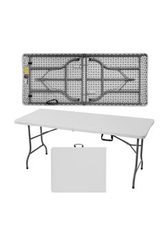 Generic Rheinberg Heavy Duty Folding Table 1.80m, Picnic, Camping, Garden Table, Outdoor Dinner Table, BBQ Table (White)  - Image 5