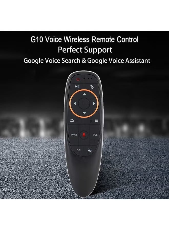 PROMASS Wireless Remote Control With Usb Receiver Voice Control For Android -Smart Tv Pc Laptop Notebook Black  - Image 2